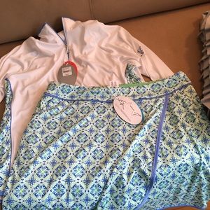 Greg Norman golf skirt - $55 for both pieces